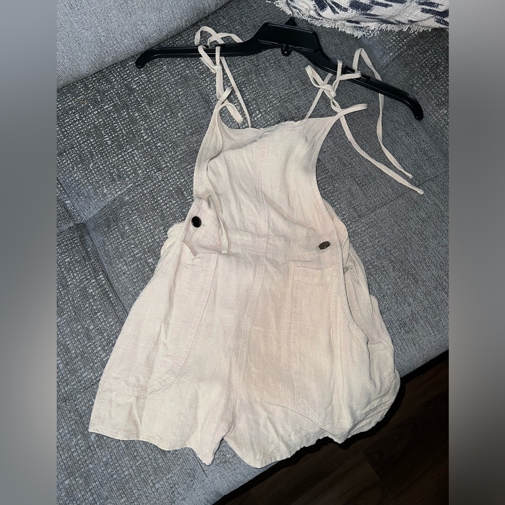 Tan romper size small